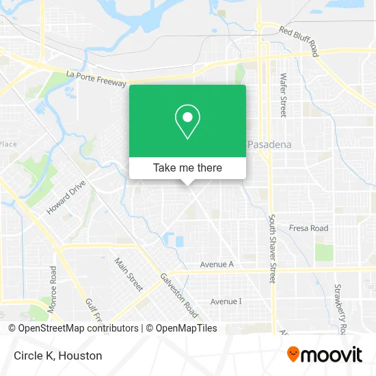 Circle K map