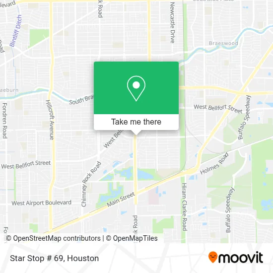 Star Stop # 69 map