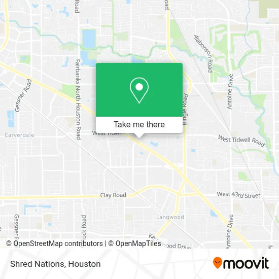 Shred Nations map