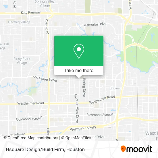 Mapa de Hsquare Design/Build Firm