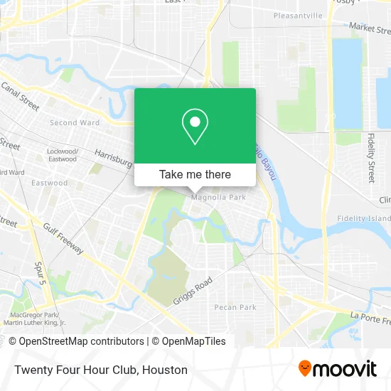 Twenty Four Hour Club map