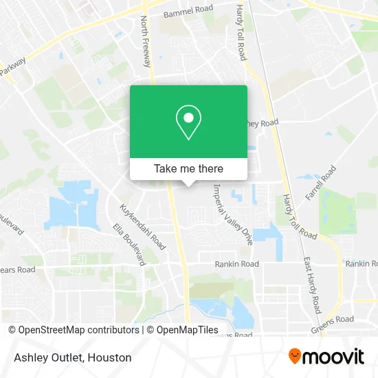 Ashley Outlet map