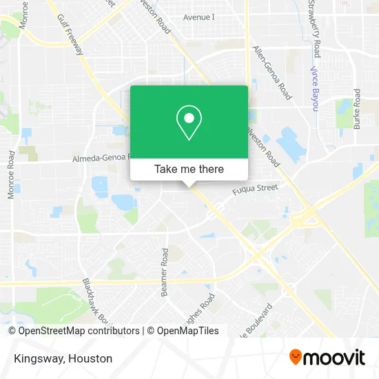 Kingsway map