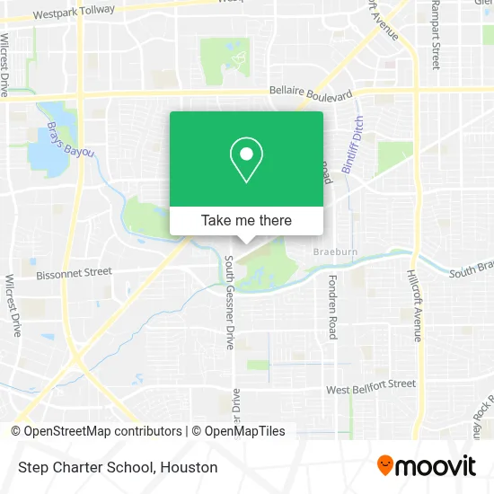 Step Charter School map