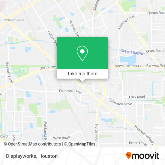Displayworks map