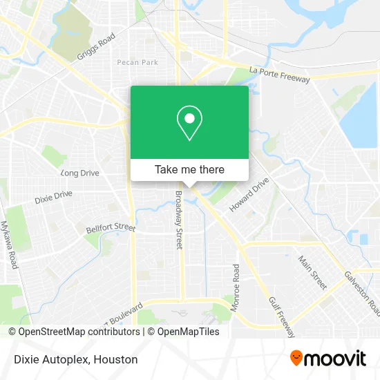 Dixie Autoplex map