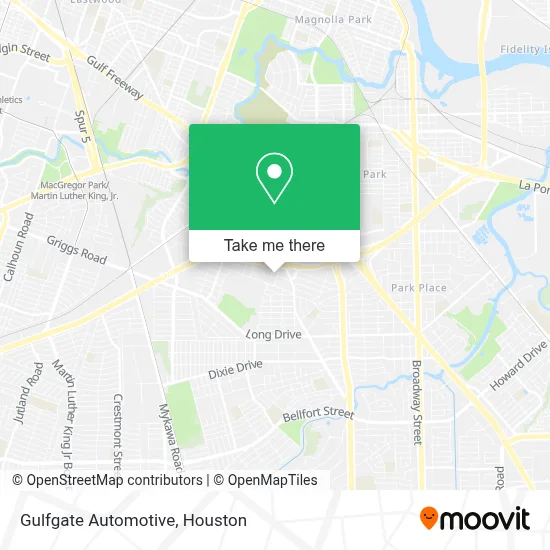 Gulfgate Automotive map