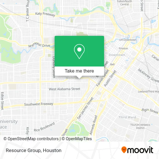 Resource Group map