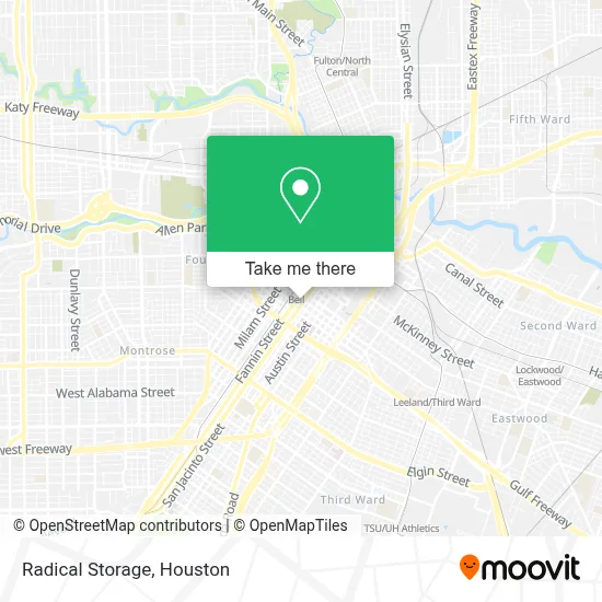 Radical Storage map