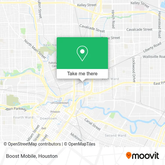 Boost Mobile map