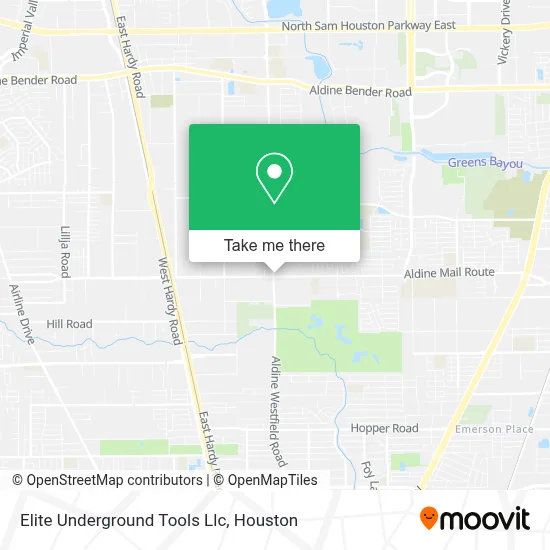 Elite Underground Tools Llc map