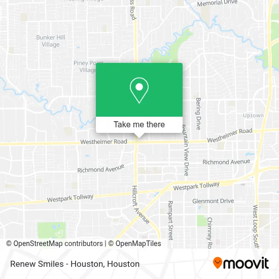 Renew Smiles - Houston map