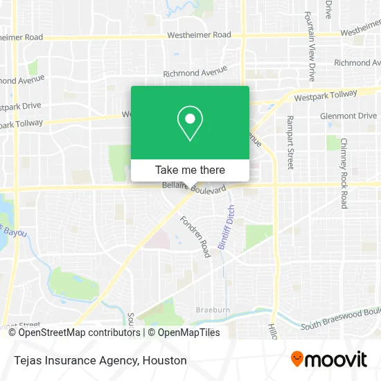 Tejas Insurance Agency map