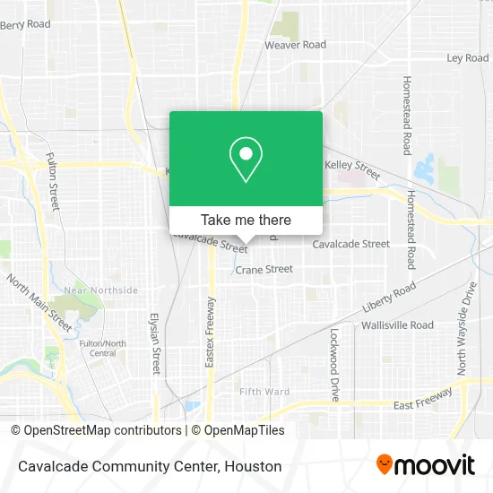 Cavalcade Community Center map