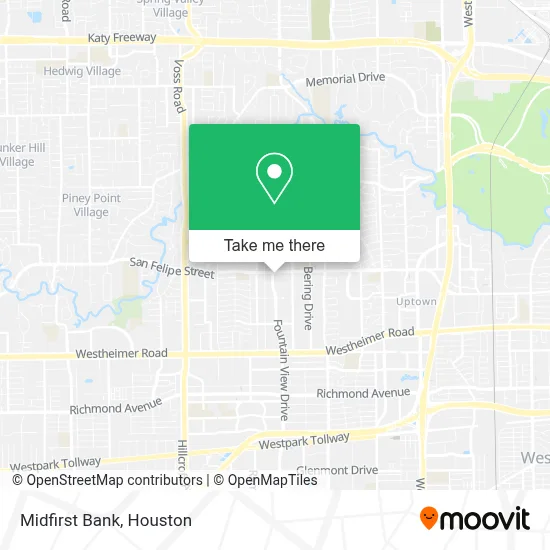 Midfirst Bank map