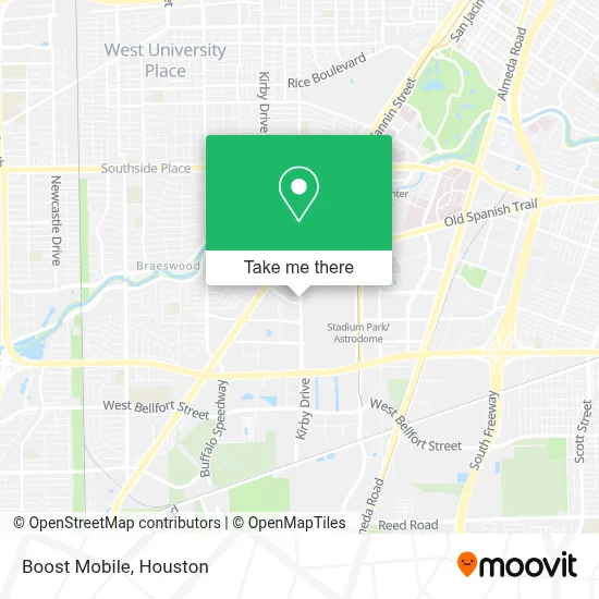 Boost Mobile map