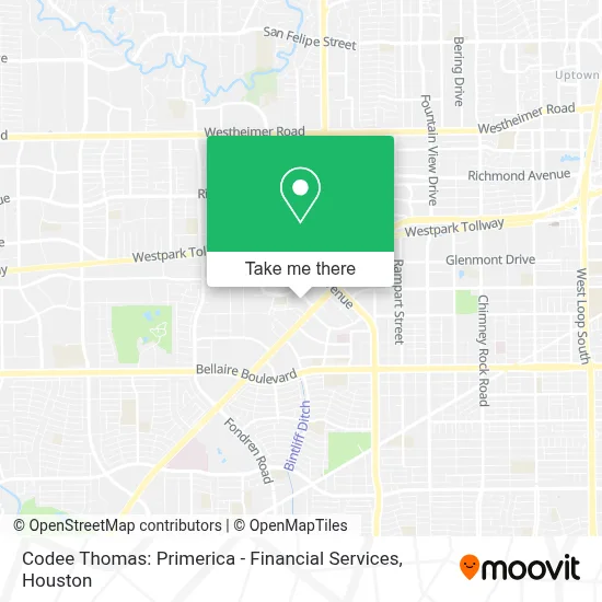 Codee Thomas: Primerica - Financial Services map
