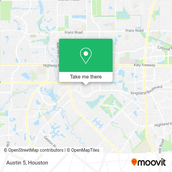 Austin 5 map