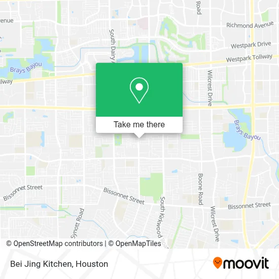 Bei Jing Kitchen map