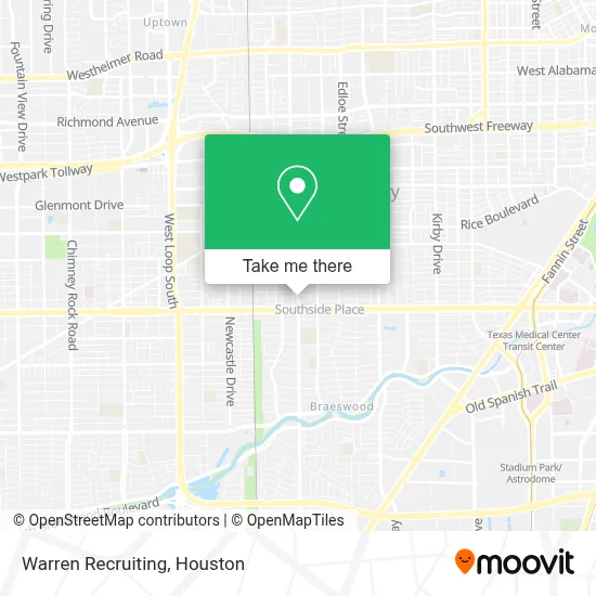 Warren Recruiting map