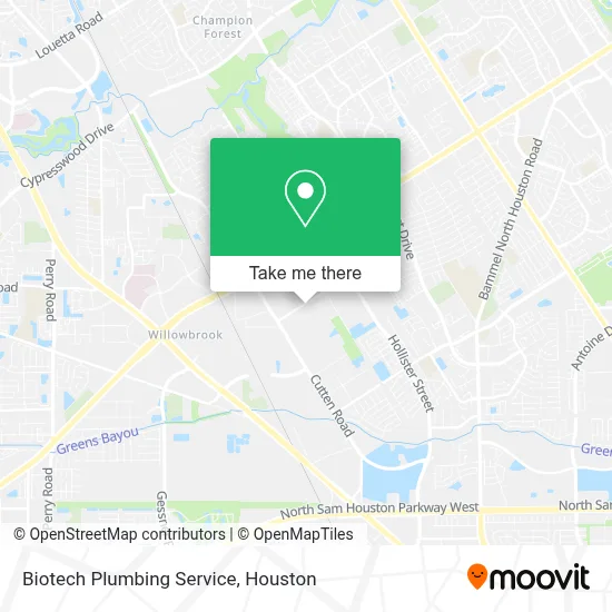 Biotech Plumbing Service map