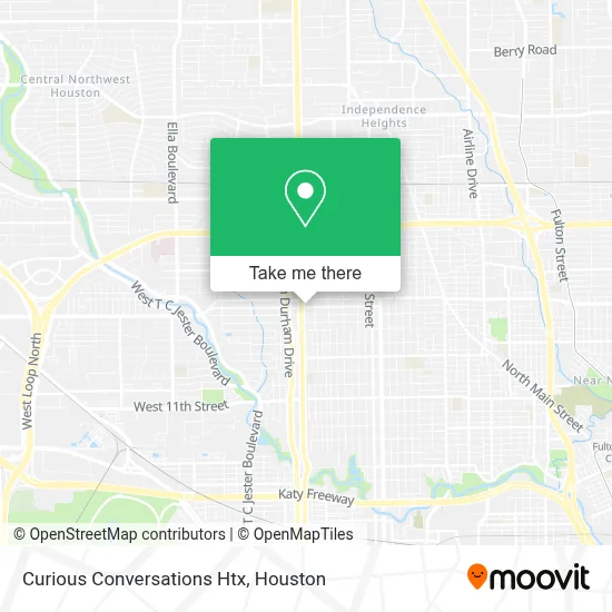 Curious Conversations Htx map