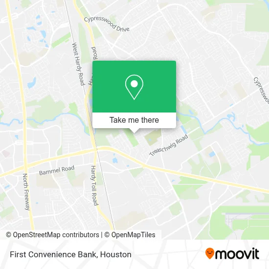 First Convenience Bank map