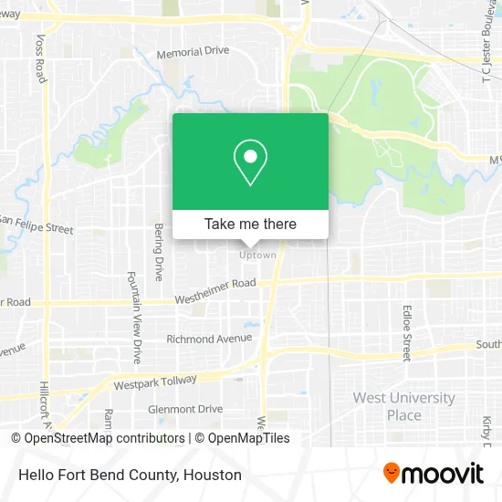 Hello Fort Bend County map