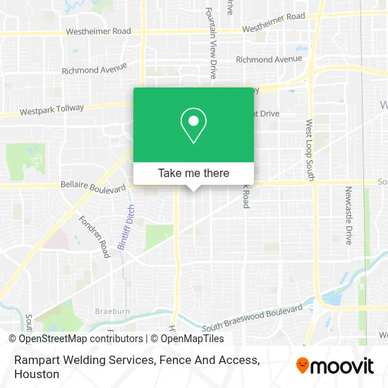Rampart Welding Services, Fence And Access map
