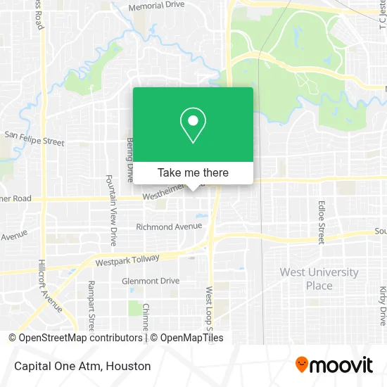 Capital One Atm map