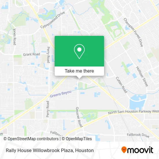 Rally House Willowbrook Plaza map