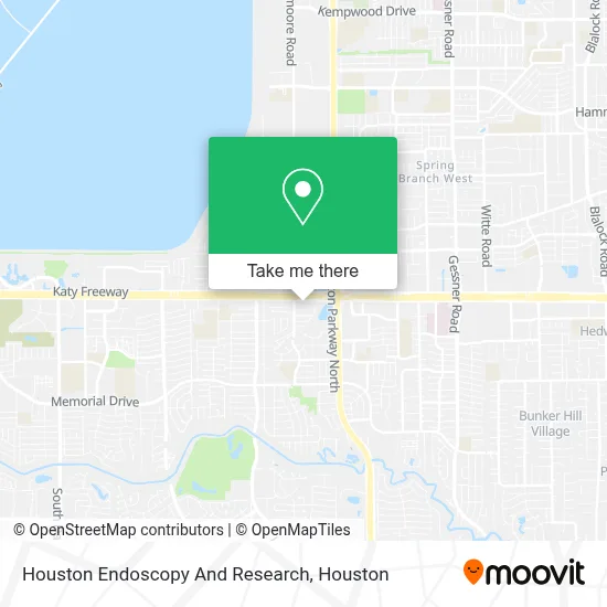 Houston Endoscopy And Research map