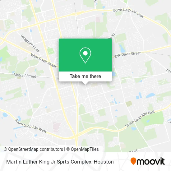 Martin Luther King Jr Sprts Complex map