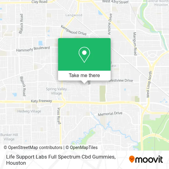 Life Support Labs Full Spectrum Cbd Gummies map