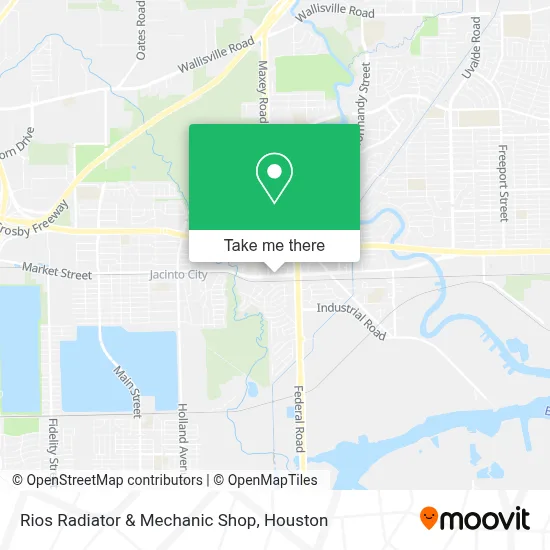 Rios Radiator & Mechanic Shop map
