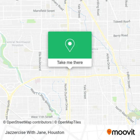 Jazzercise With Jane map