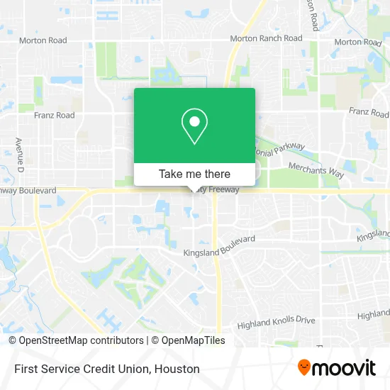 First Service Credit Union map