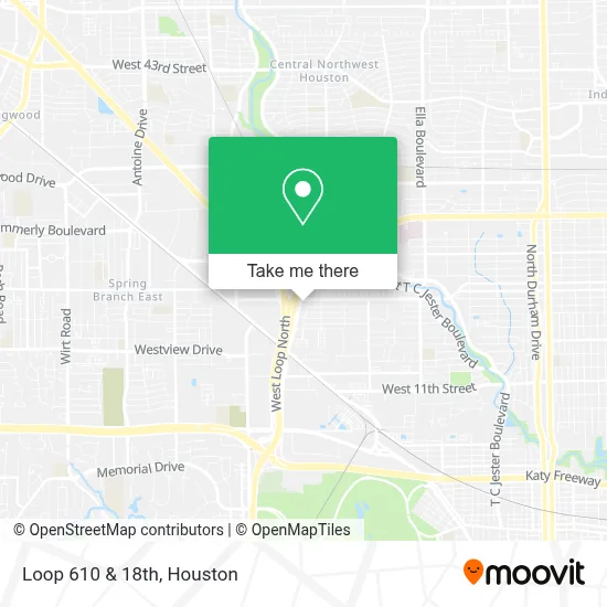 Loop 610 & 18th map