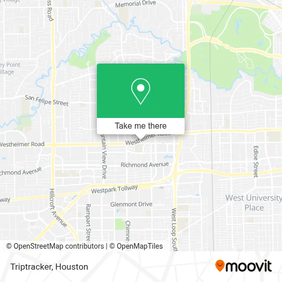 Triptracker map