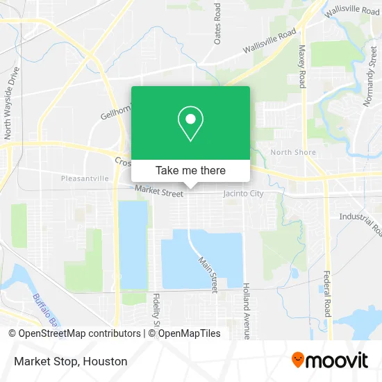 Market Stop map
