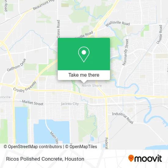 Ricos Polished Concrete map