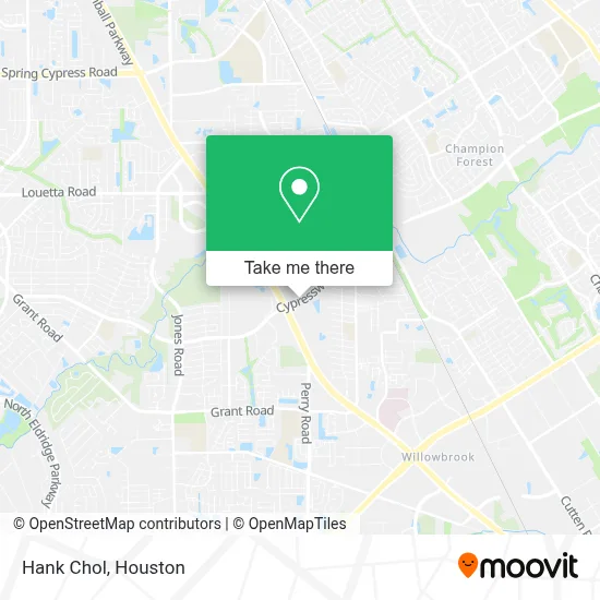 Hank Chol map