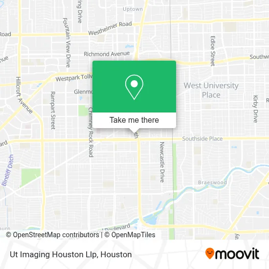 Ut Imaging Houston Llp map