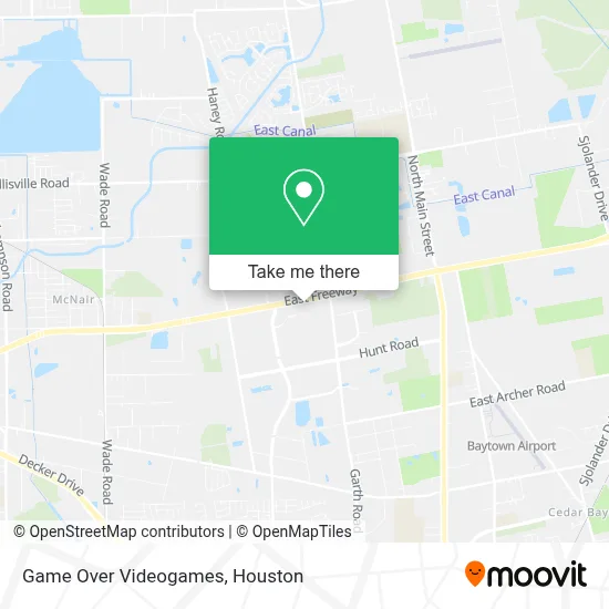 Game Over Videogames map