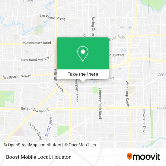 Boost Mobile Local map