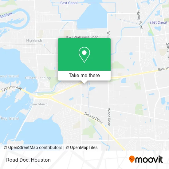 Road Doc map