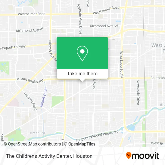 The Childrens Activity Center map