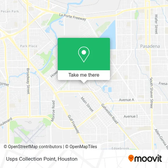 Usps Collection Point map