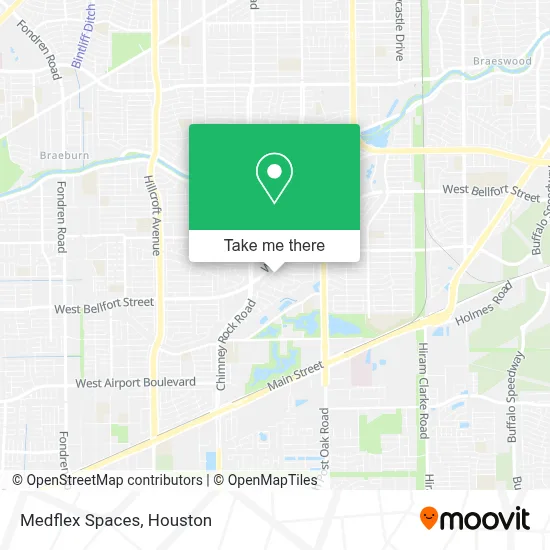 Medflex Spaces map