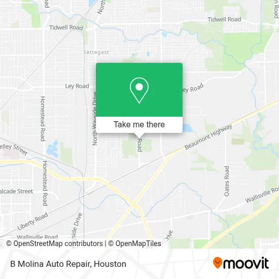 B Molina Auto Repair map